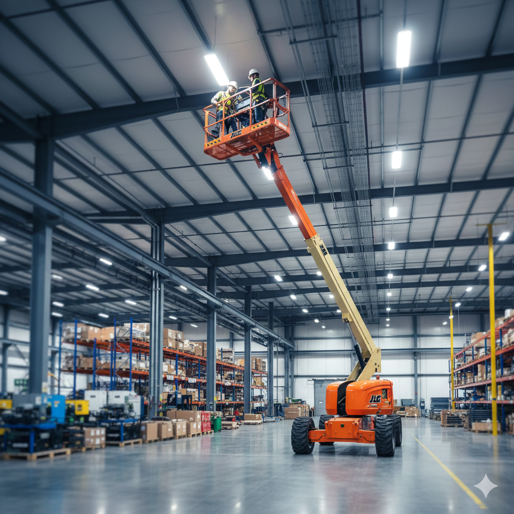 Boom lift and cherry picker rental services across India